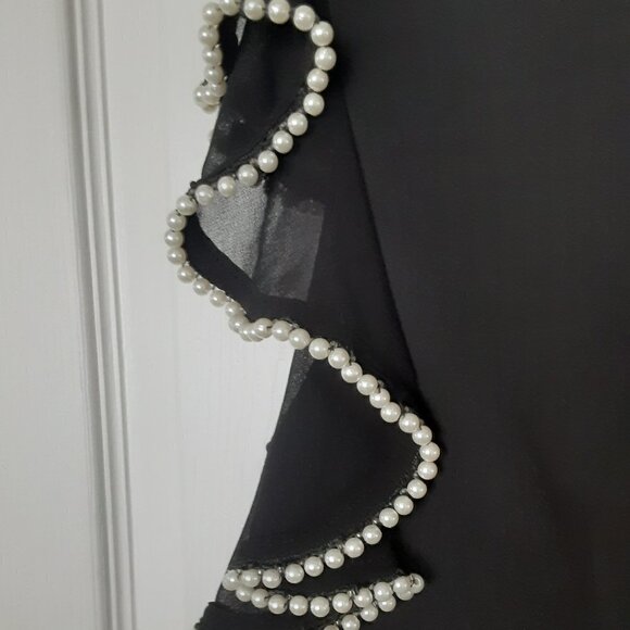 Calvin Klein Black Dress Size 8 - Picture 3 of 3